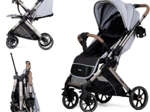 Poussette KIDILO 6600F Valise et Reversible Deux Faces