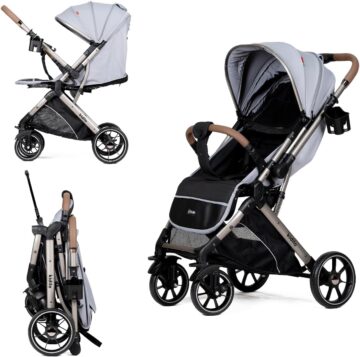 Poussette KIDILO 6600F Valise et Reversible Deux Faces