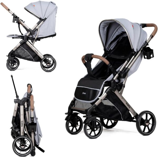 Poussette KIDILO Valise Reversible et Deux Faces